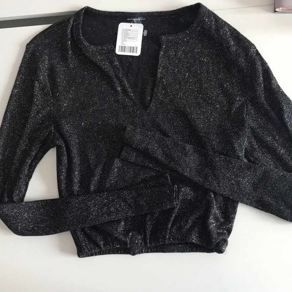 Sparkly urban top